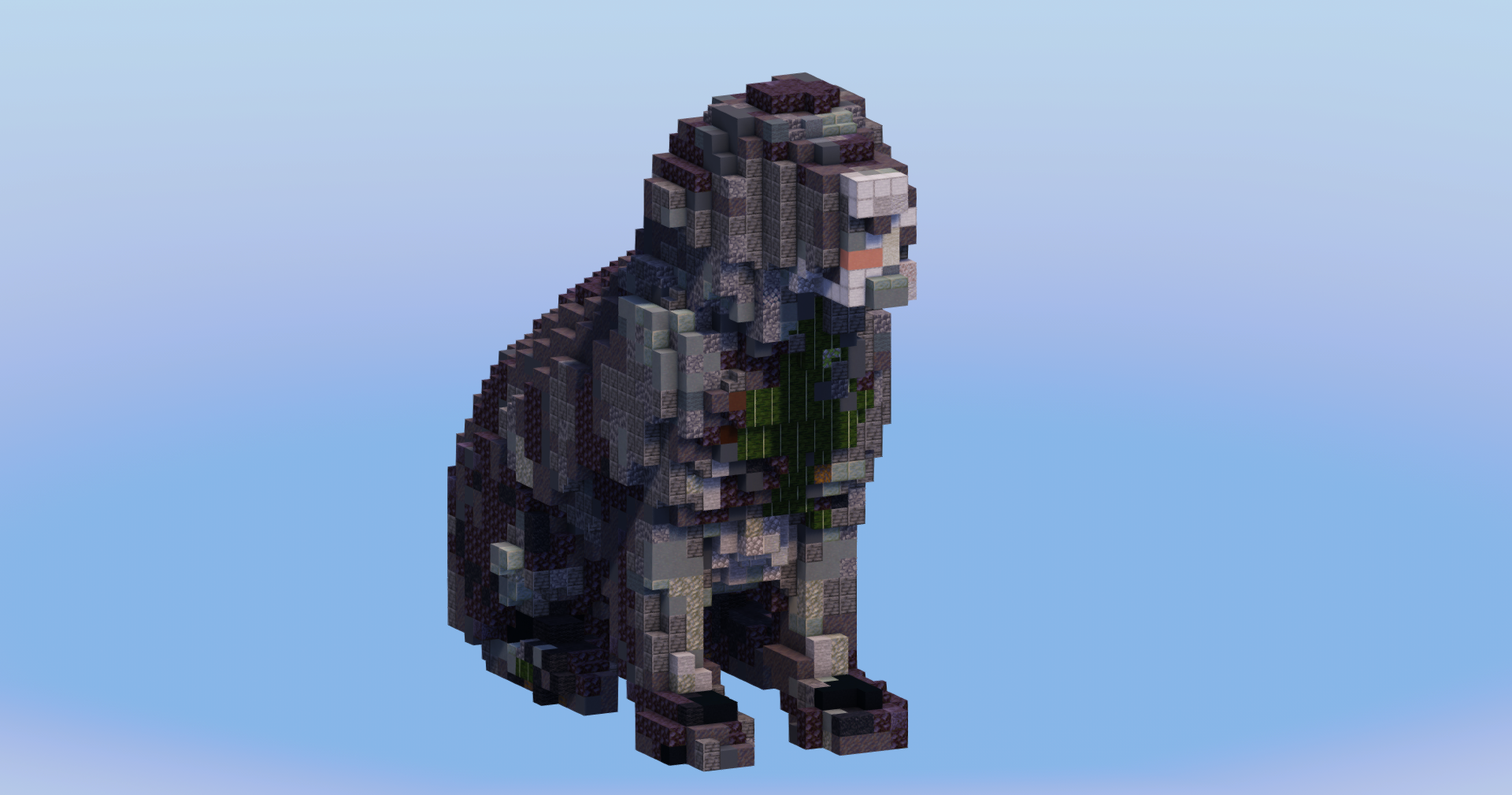 Black Labrador Retriever Dog — Minecraft Build by LeonisBuilds
