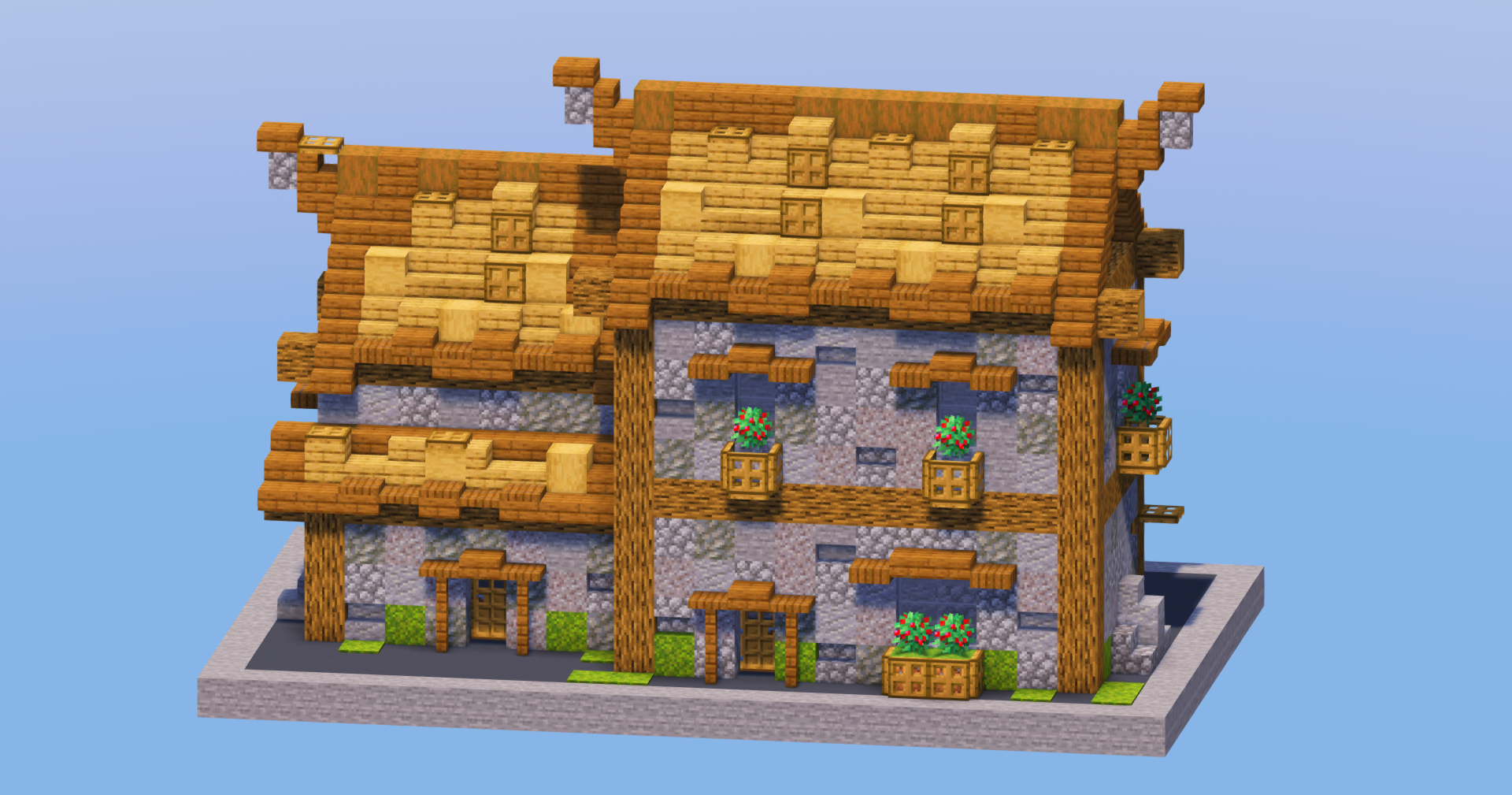 Oak Medieval House 13 — Minecraft Build by LeonisBuilds