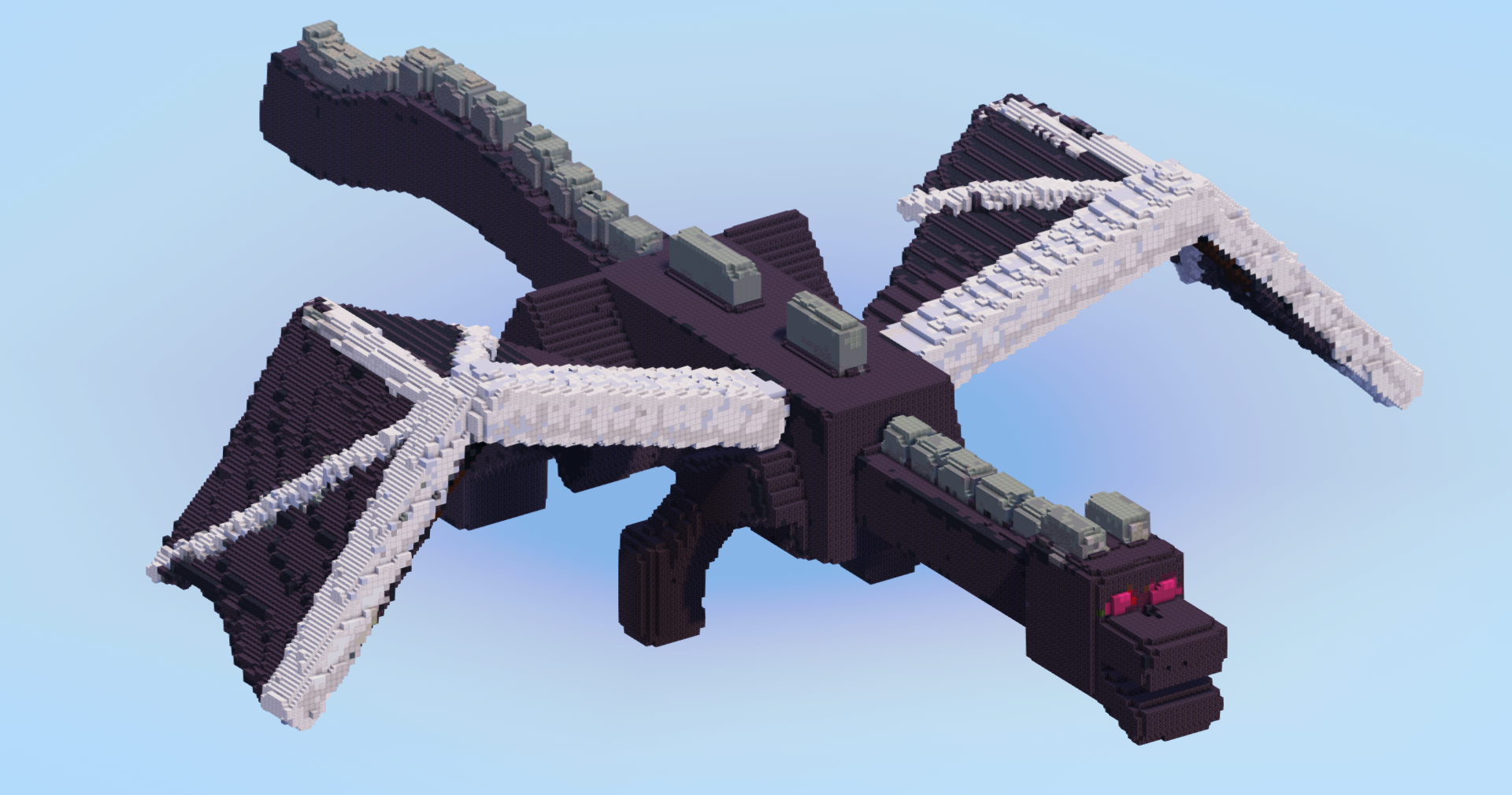 Ender Dragon — Minecraft Build by LeonisBuilds