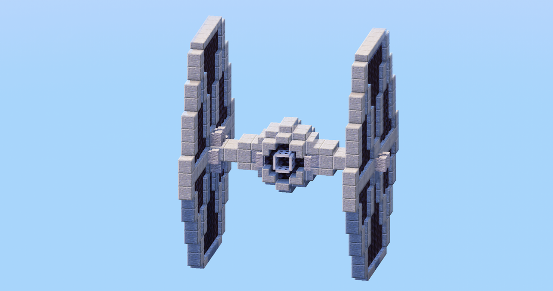 Star Wars TIE Fighter — Minecraft Build by LeonisBuilds