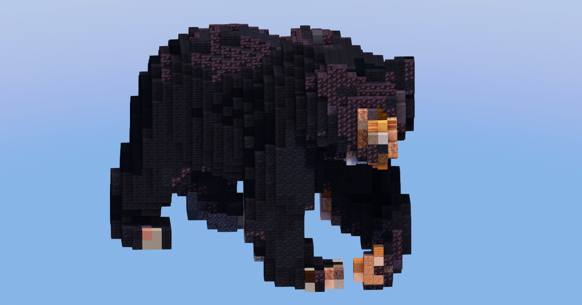 Black Bear Animal — Minecraft Build by LeonisBuilds