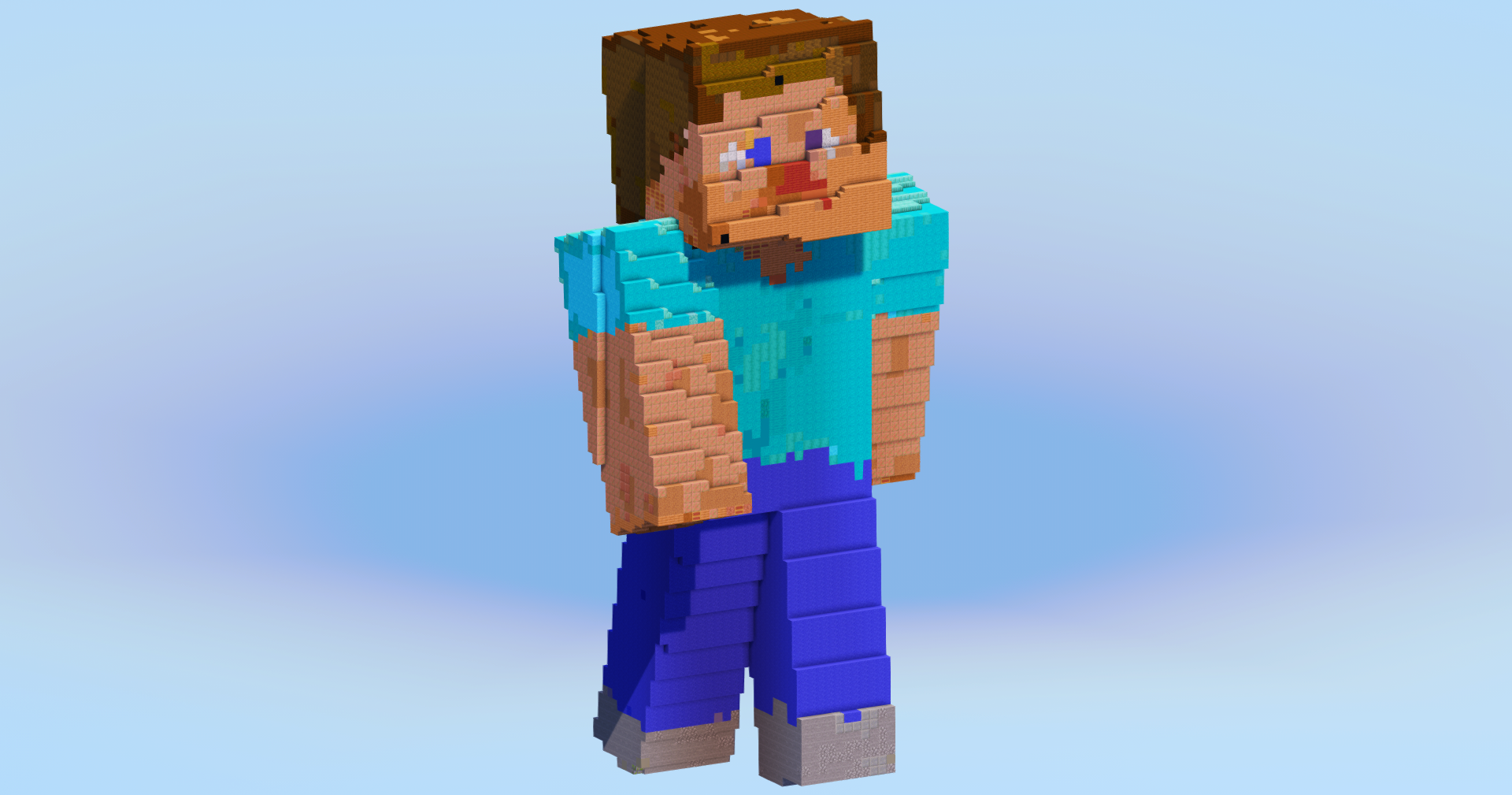 Steve — Minecraft Build by LeonisBuilds (2)
