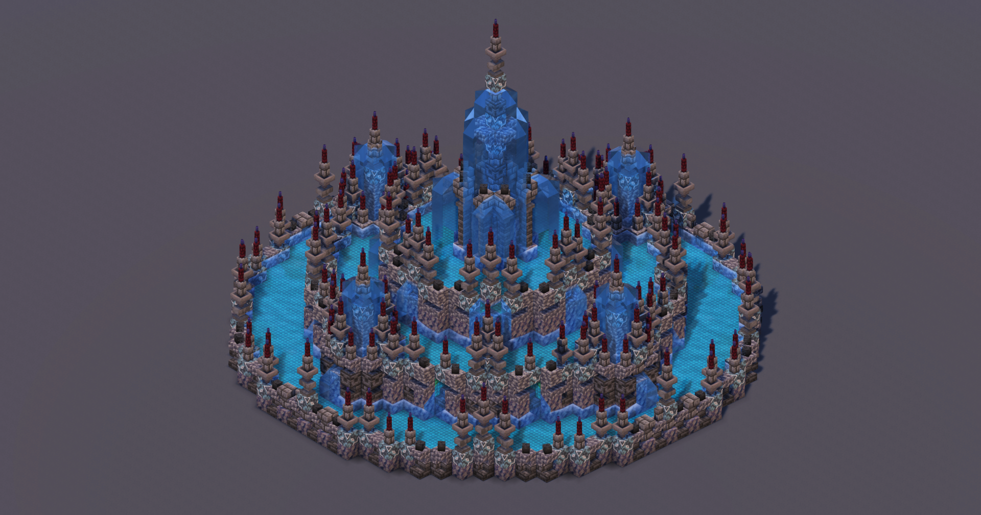 Deepslate Fountain — Minecraft Build by MellowHat (2)