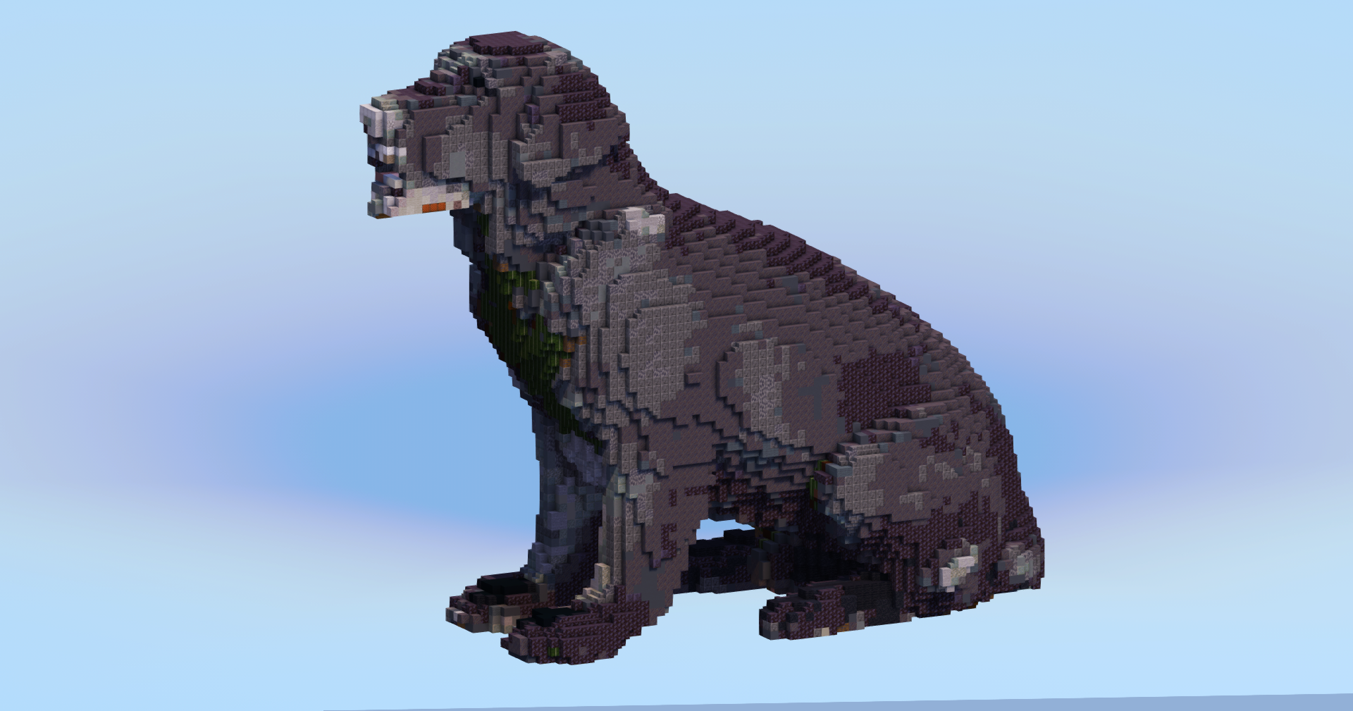 Black Labrador Retriever — Minecraft Build by LeonisBuilds