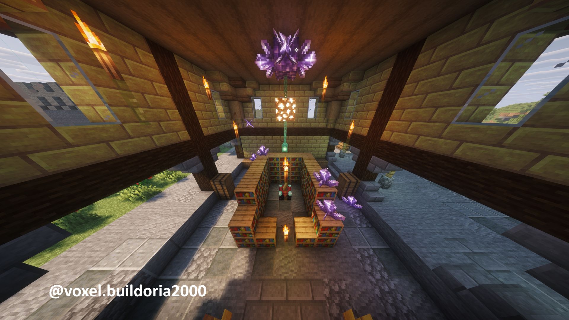 Survival starter base (castle) 26.2 — Minecraft Build by voxel.buildoria2000 (8)