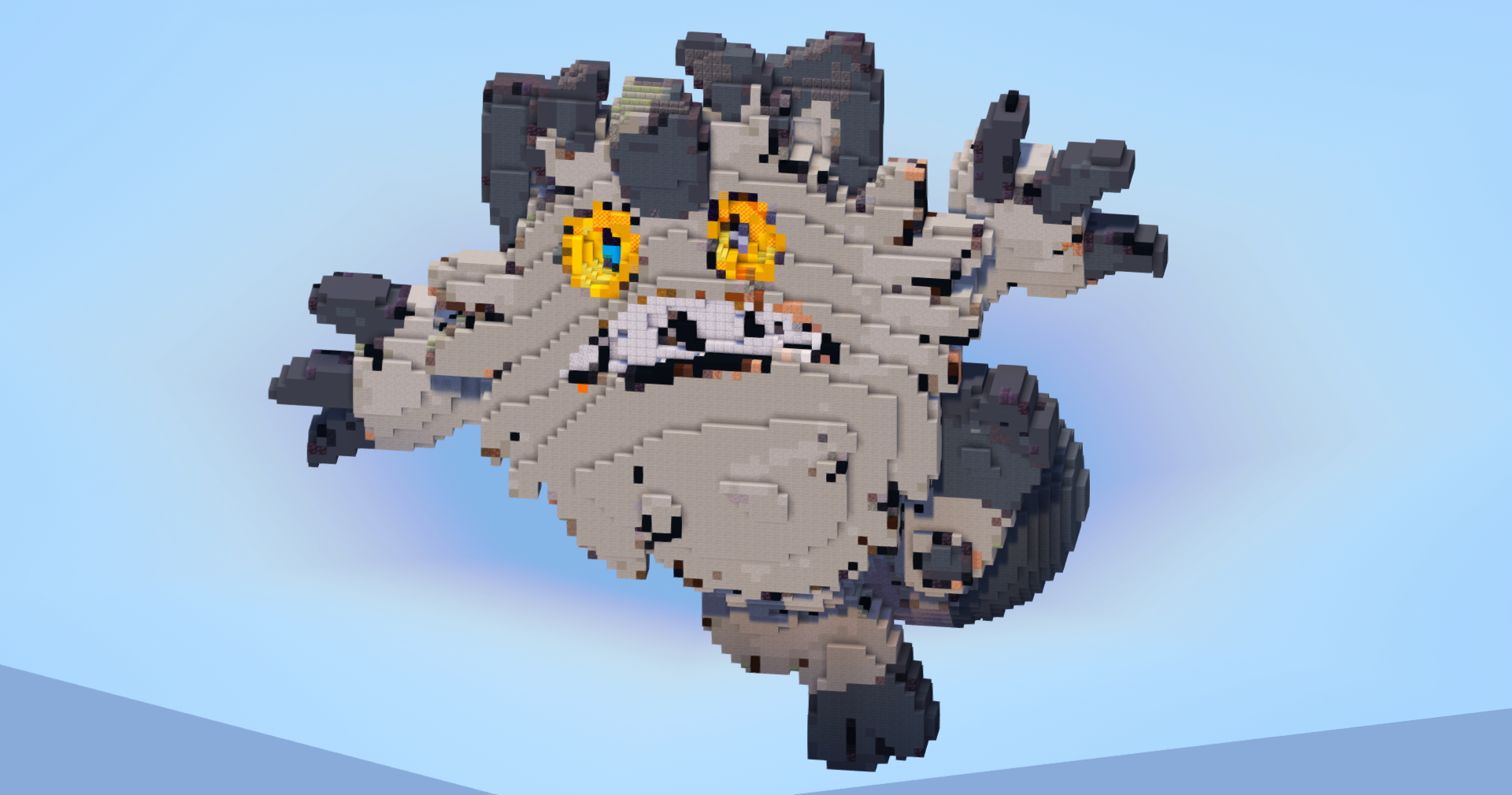 Galarian Meowth — Minecraft Build by LeonisBuilds (2)