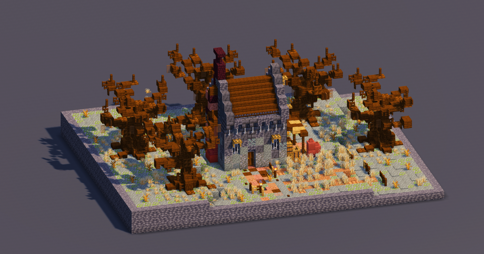 Scary Country House — Minecraft Build by MellowHat