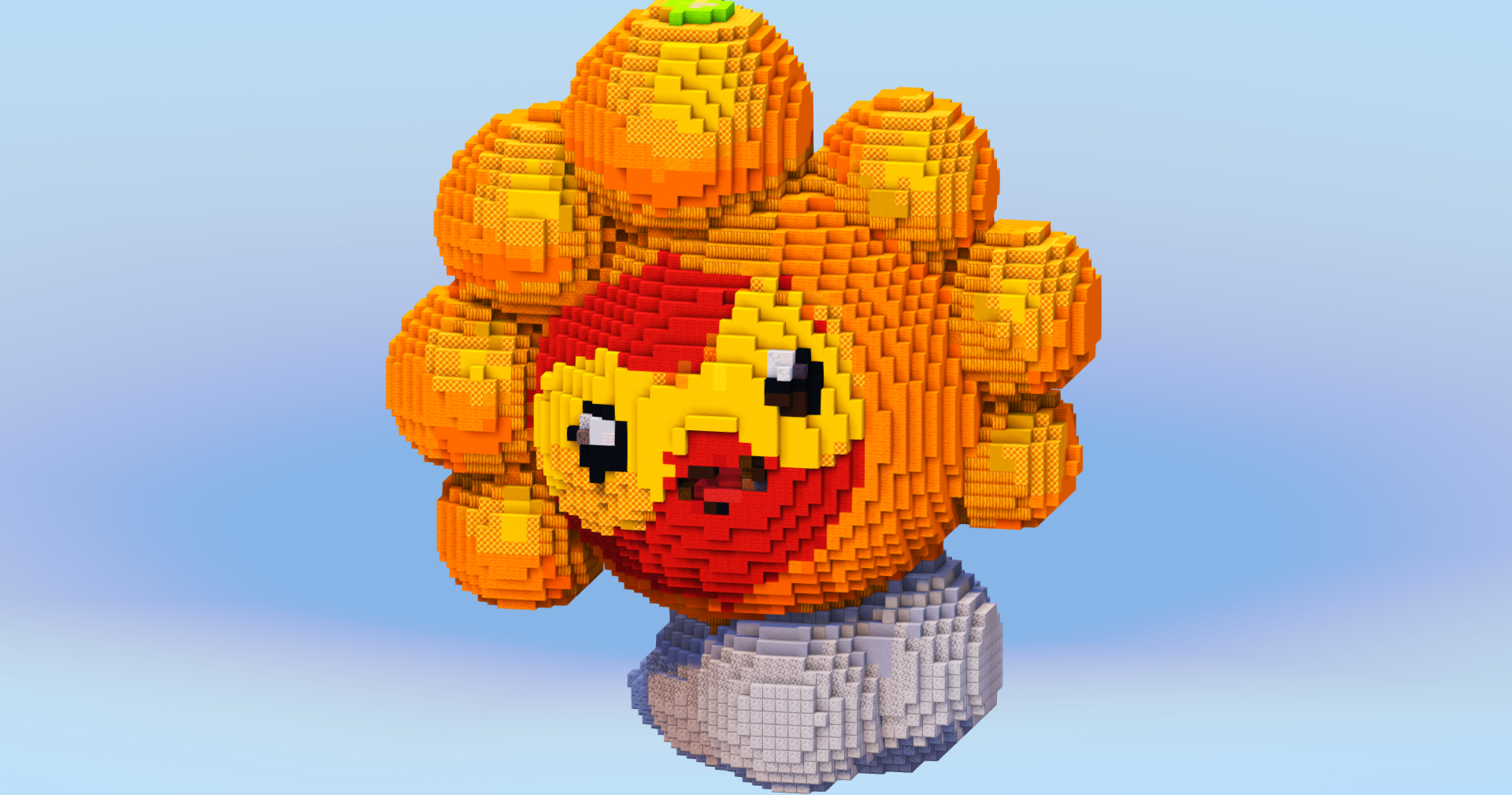 Sunny Castform — Minecraft Build by LeonisBuilds (2)