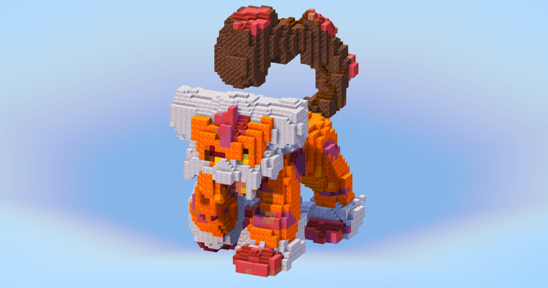 Landorus Therian from Pokemon — Minecraft Build by LeonisBuilds (2)