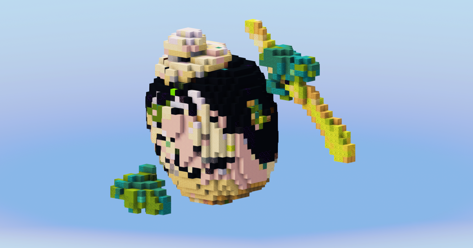Poltchageist from Pokemon — Minecraft Build by LeonisBuilds (2)
