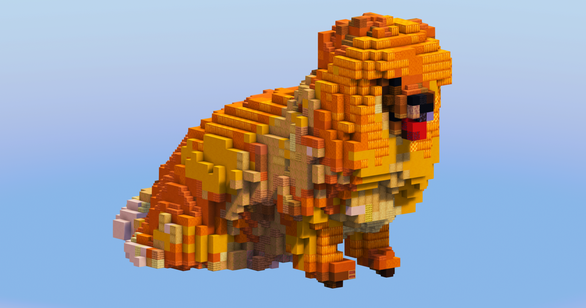 Pomeranian Dog — Minecraft Build by LeonisBuilds (2)