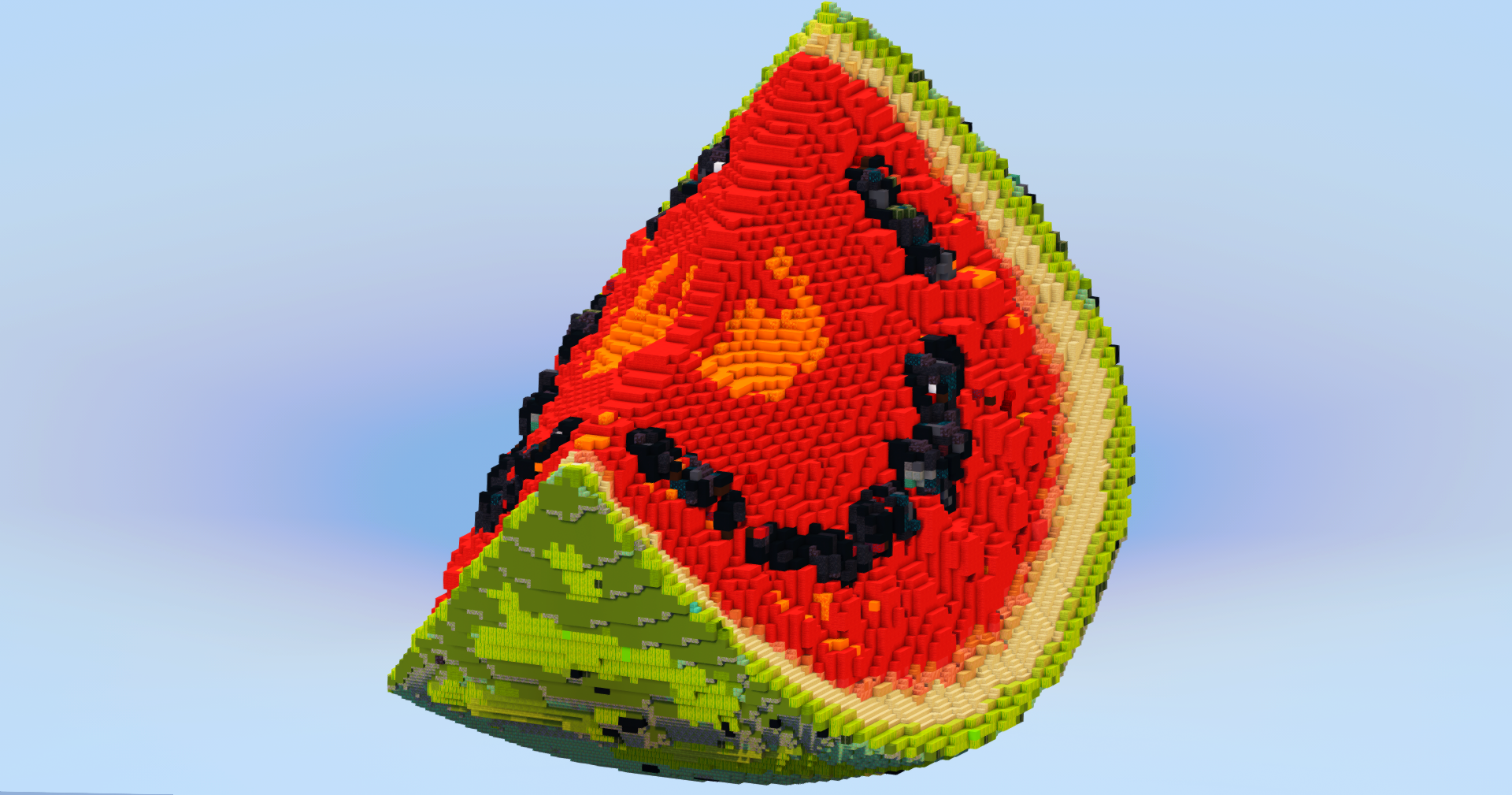 Watermelon Slice — Minecraft Build by LeonisBuilds (2)