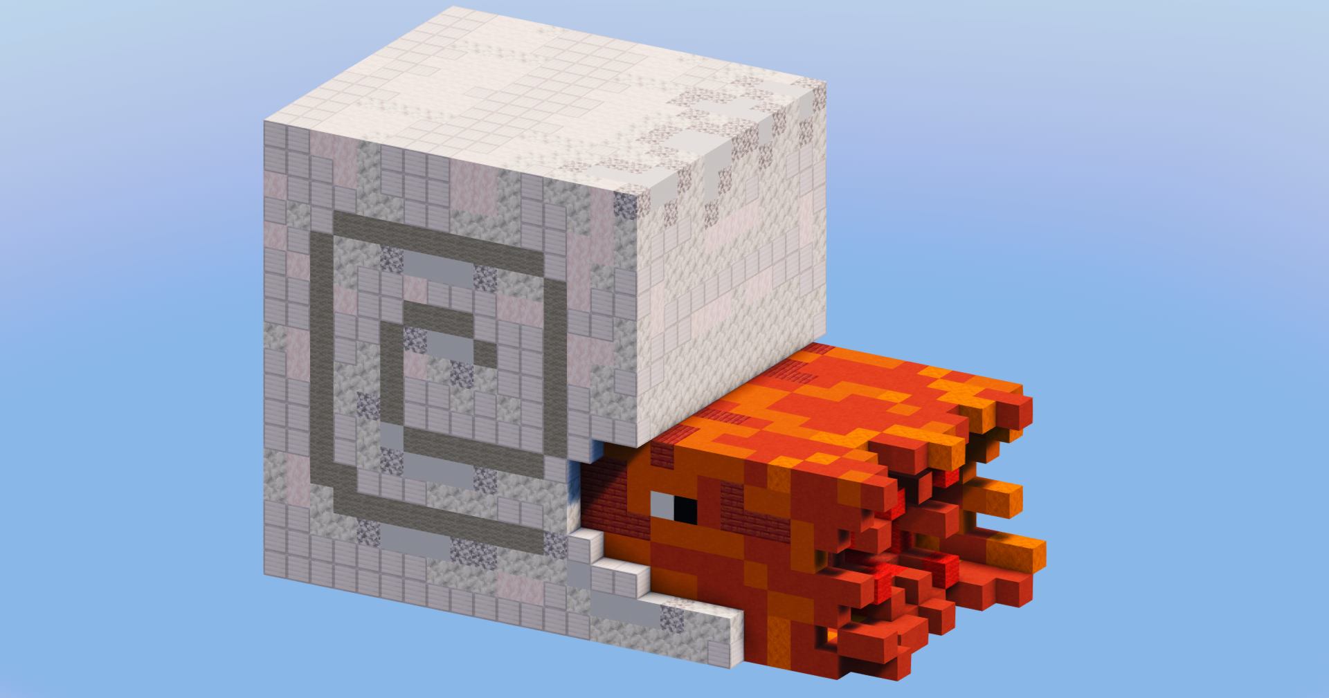 Nautilus with Iron Armor — Minecraft Build by LeonisBuilds