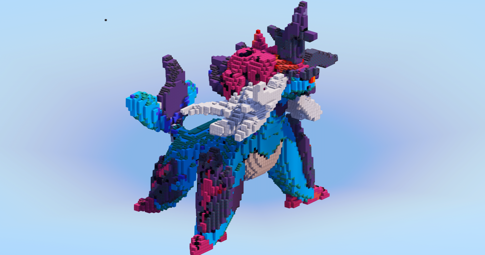 Hisuian Samurott — Minecraft Build by LeonisBuilds