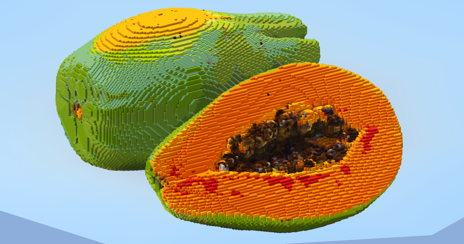 Papaya — Minecraft Build by LeonisBuilds