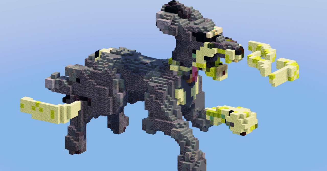 Zygarde 10% Form from Pokemon — Minecraft Build by LeonisBuilds (2)