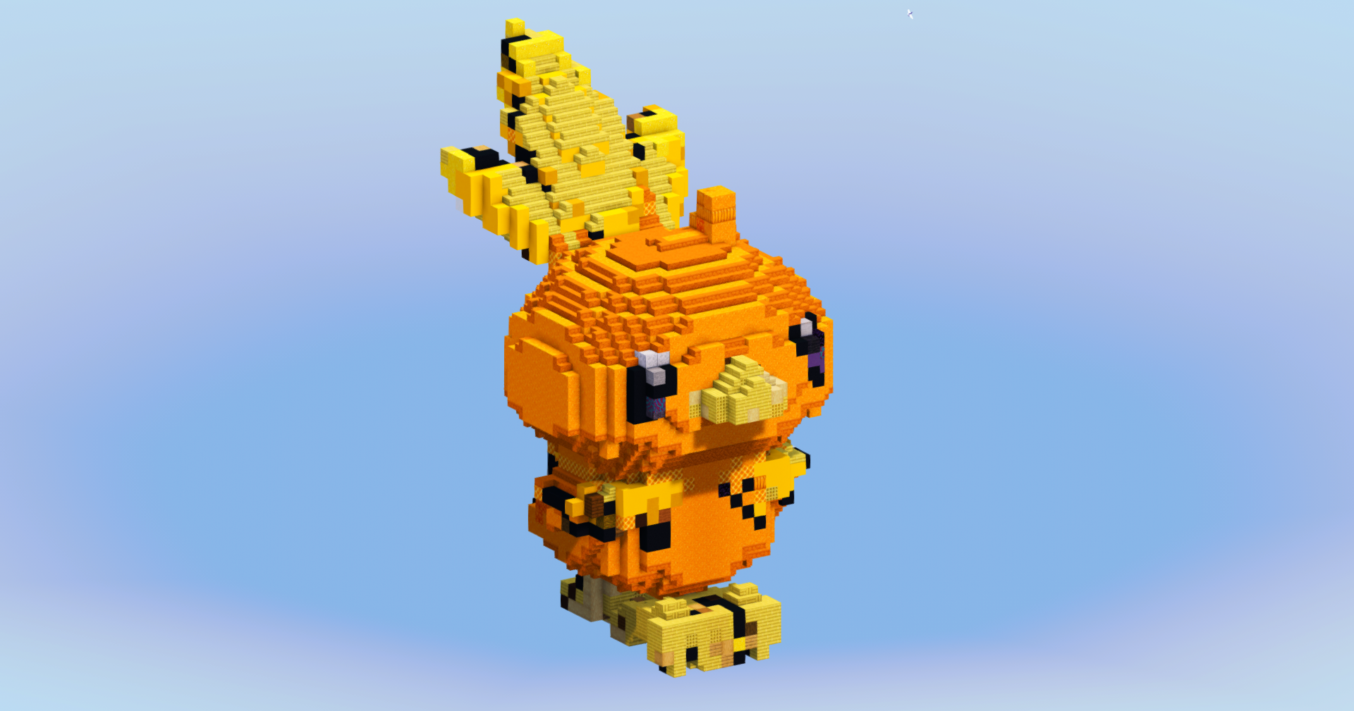 Torchic from Pokemon — Minecraft Build by LeonisBuilds