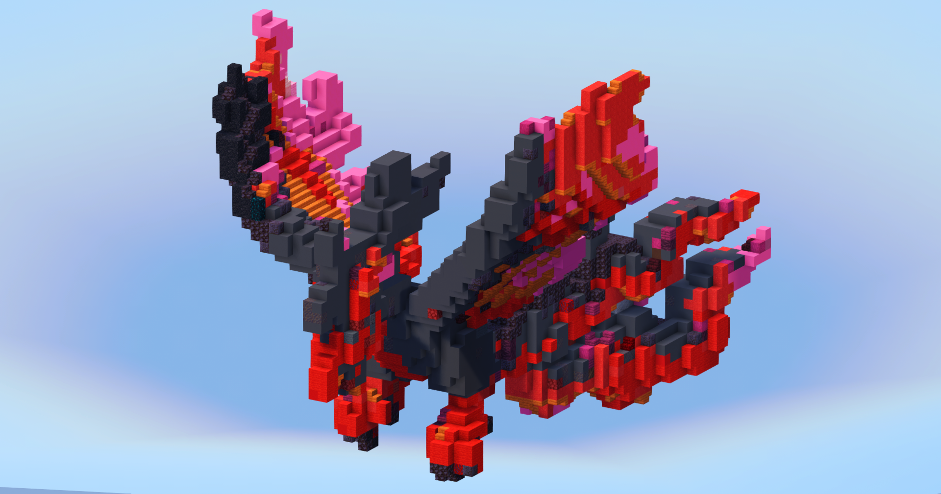 Galarian Moltres from Pokemon — Minecraft Build by LeonisBuilds (2)