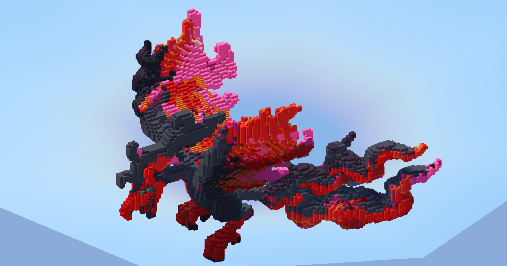 Galarian Moltres — Minecraft Build by LeonisBuilds (2)