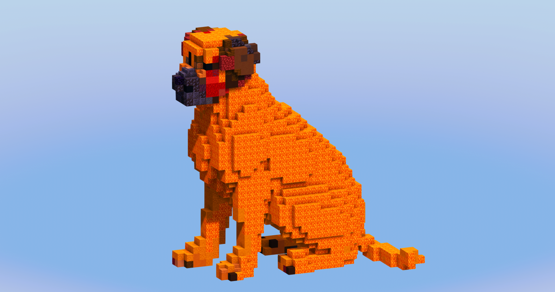 Great Dane Dog — Minecraft Build by LeonisBuilds (2)
