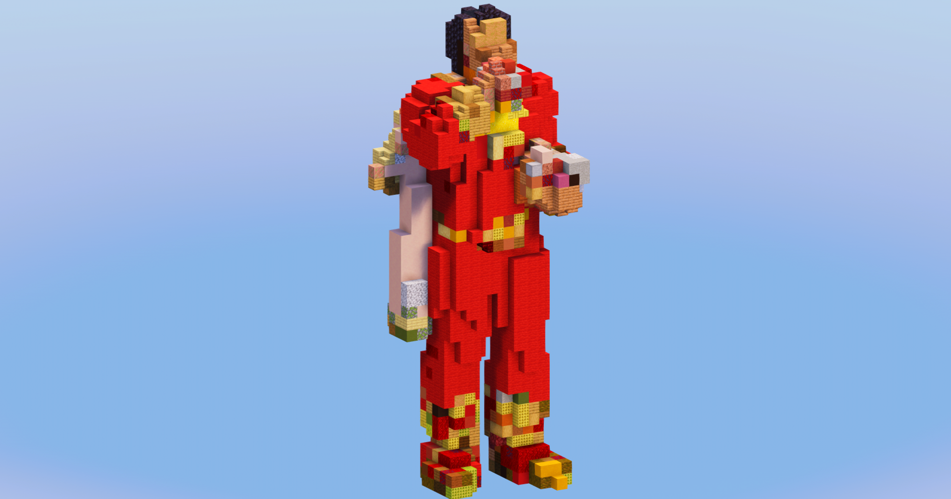 Shazam from DC Comics — Minecraft Build by LeonisBuilds (2)