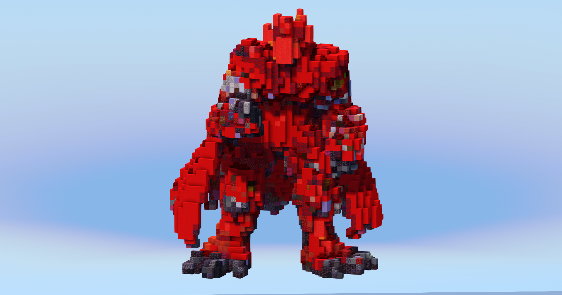 Orochi from One Punch Man — Minecraft Build by LeonisBuilds