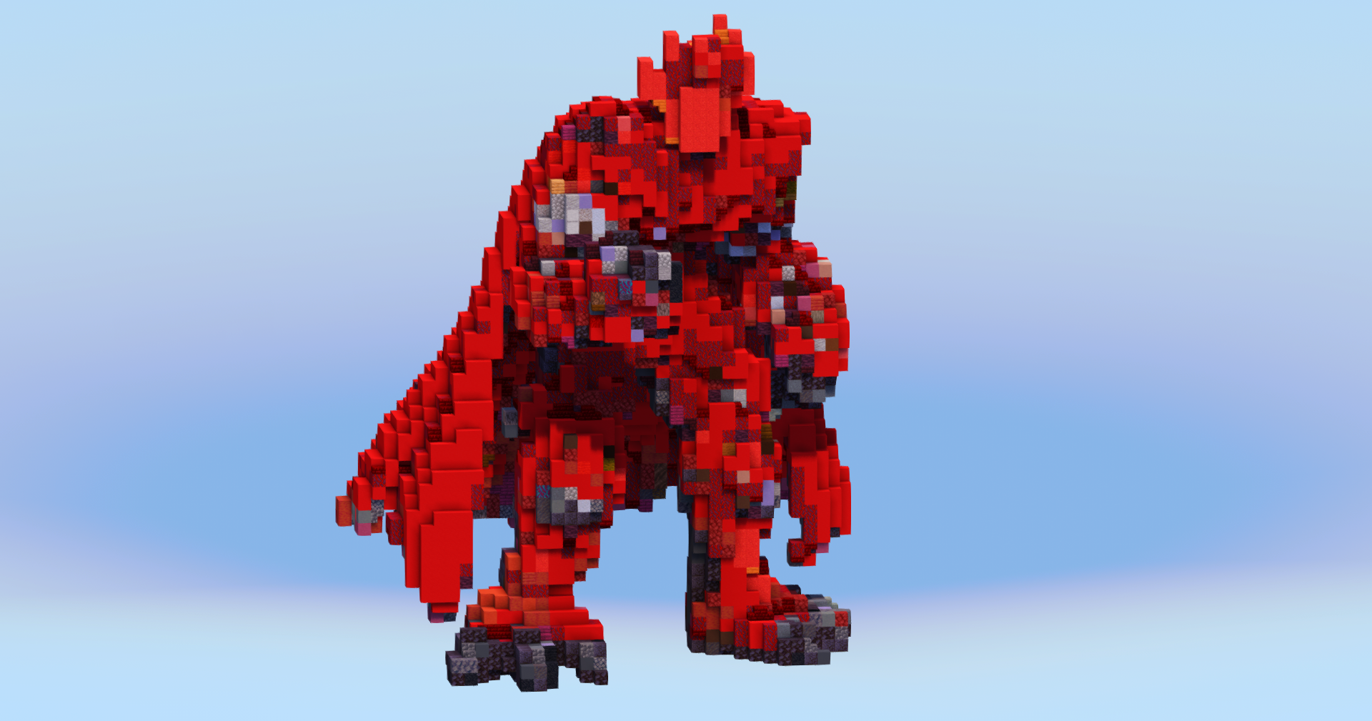 Orochi from One Punch Man — Minecraft Build by LeonisBuilds (2)