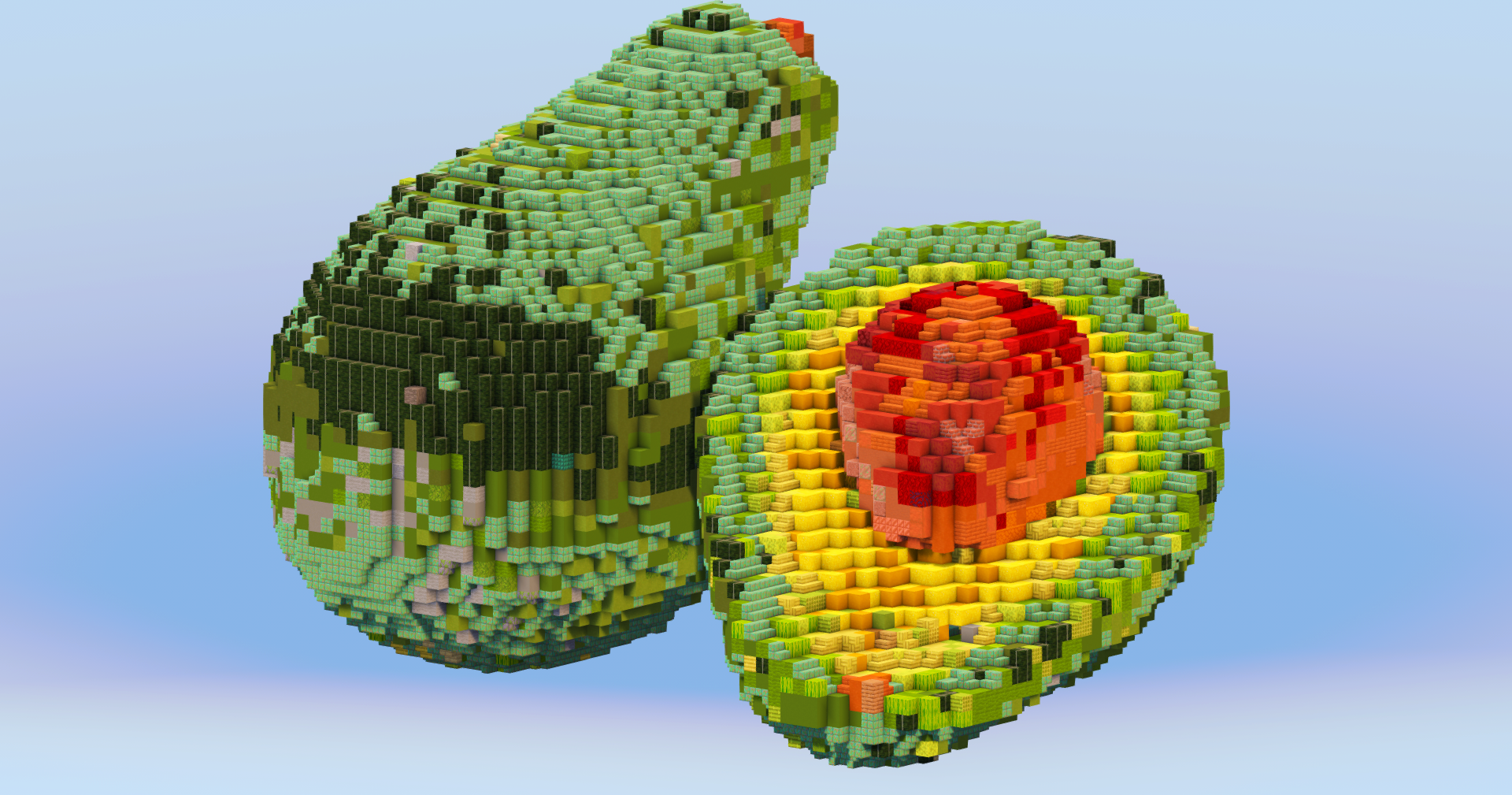 Avocado Fruit — Minecraft Build by LeonisBuilds (2)