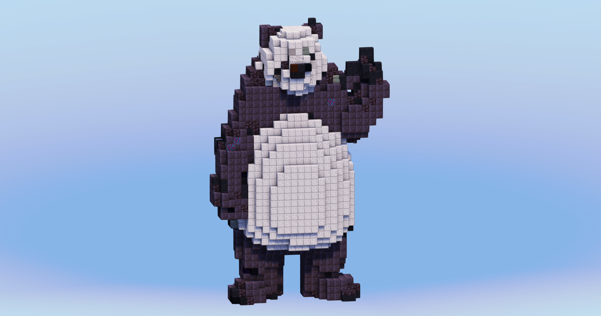 Panda from Jujutsu Kaizen — Minecraft Build by LeonisBuilds (2)