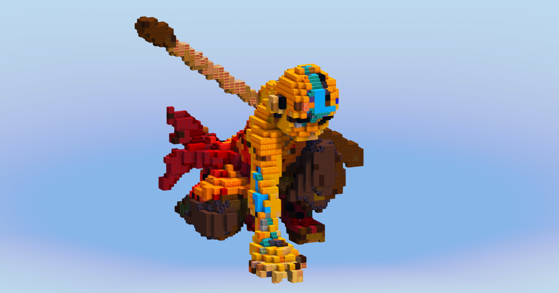 Aang from Avatar The Last Airbender — Minecraft Build by LeonisBuilds (2)