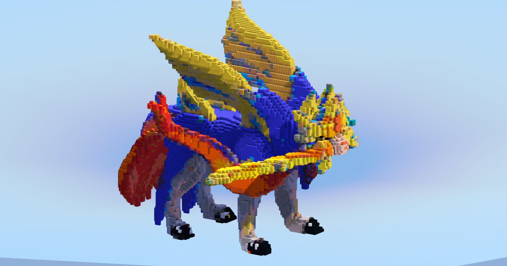 Zacian Crowned — Minecraft Build by LeonisBuilds