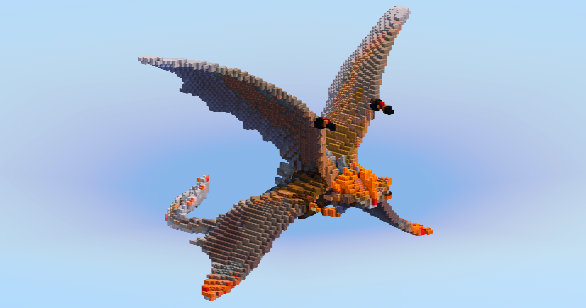 Cloudjumper - Stormcutter Dragon — Minecraft Build by LeonisBuilds (2)