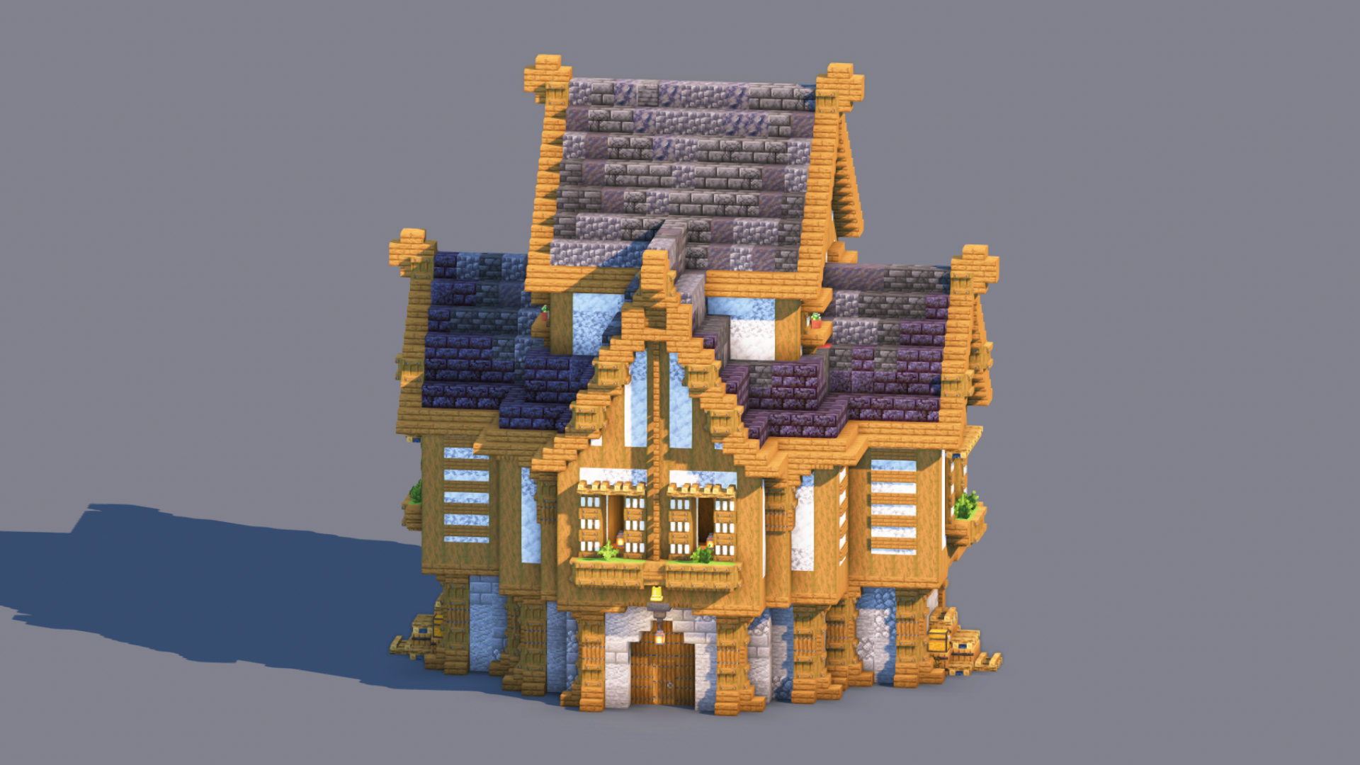 Medieval House – Fully Decorated Interior | Download — Minecraft Build by RaekonBuilds (2)