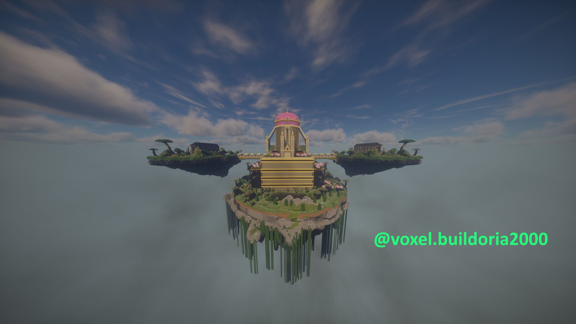 Floating Islands — Minecraft Build by voxel.buildoria2000 (9)