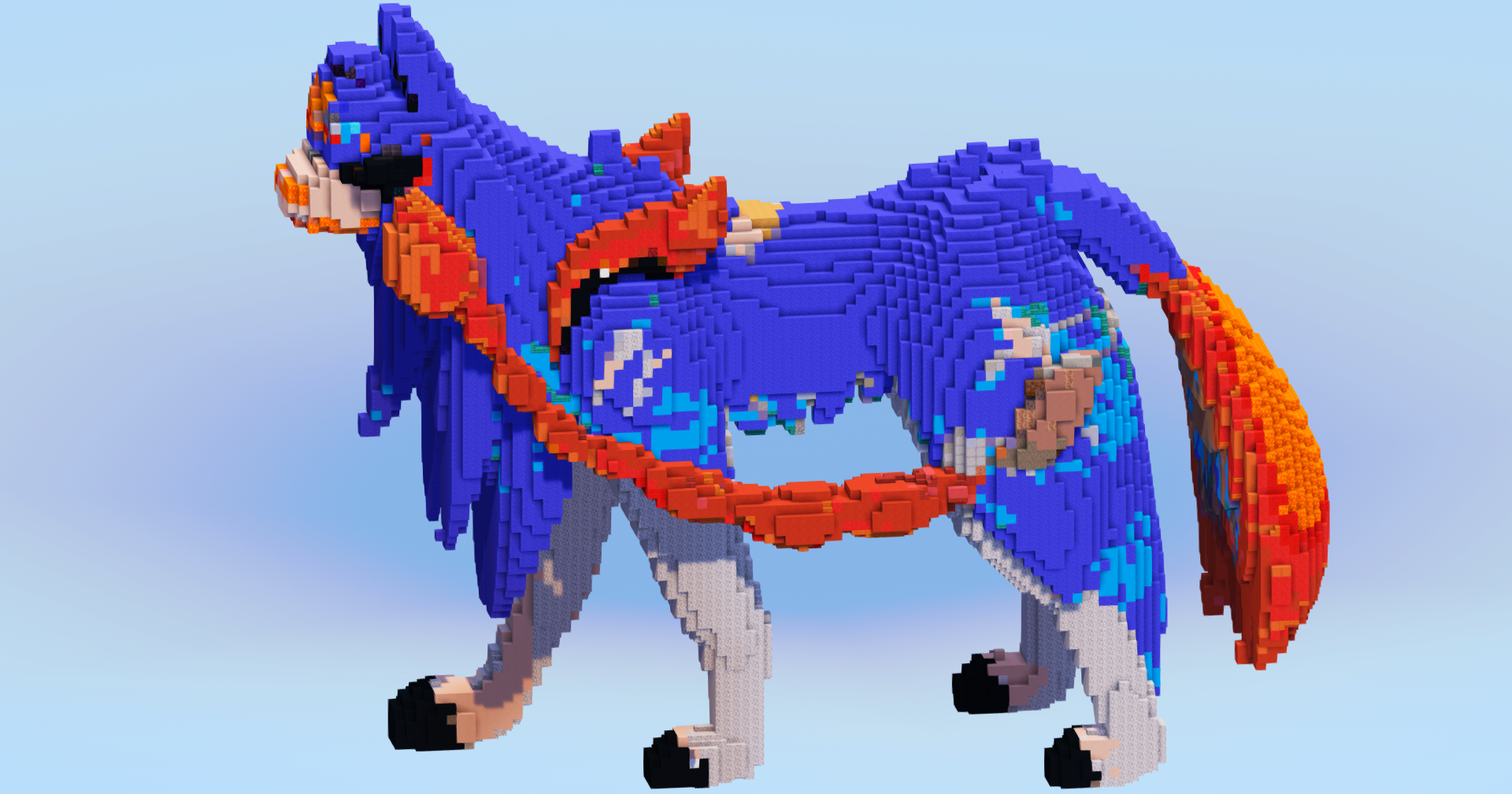 Zacian — Minecraft Build by LeonisBuilds