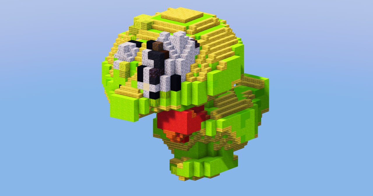 Zygarde Core from Pokemon — Minecraft Build by LeonisBuilds (2)
