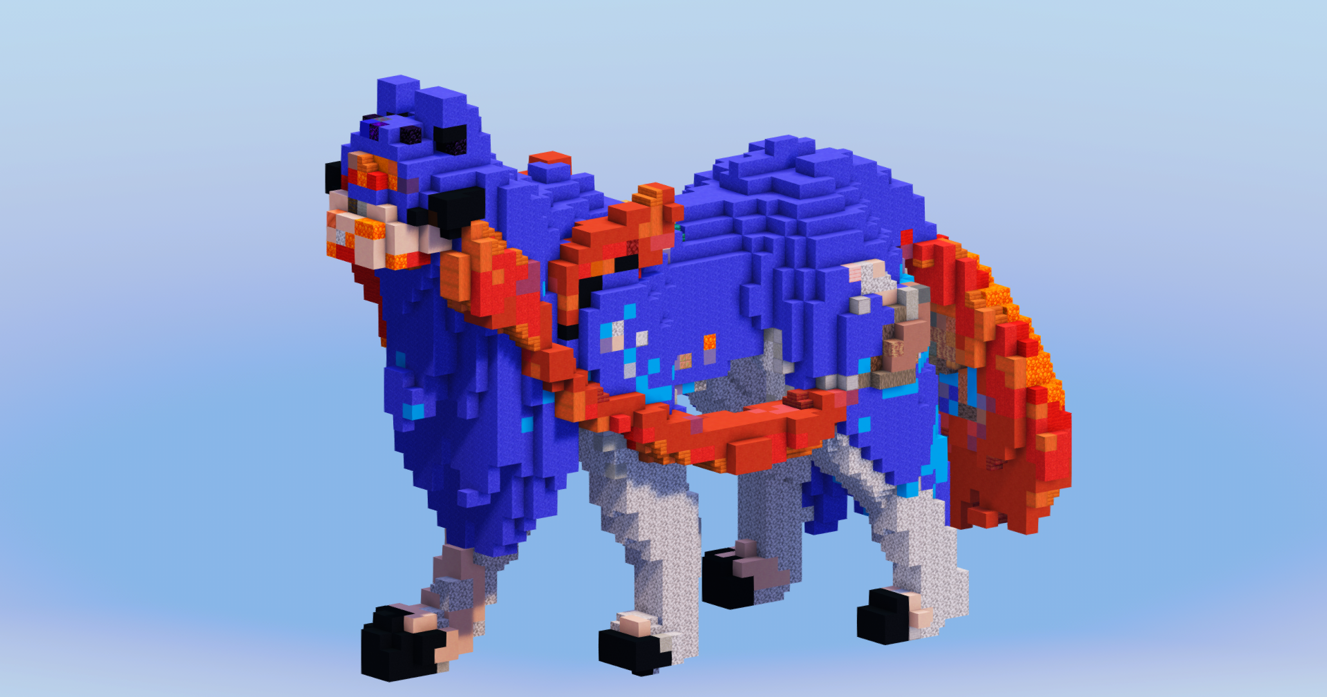 Zacian from Pokemon — Minecraft Build by LeonisBuilds (2)
