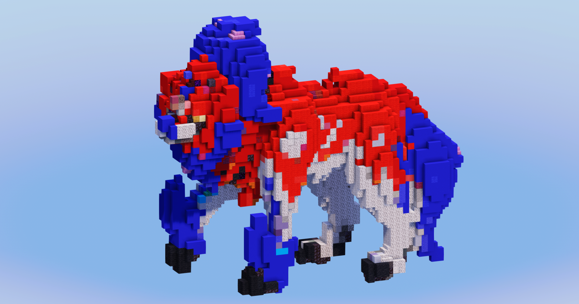 Zamazenta from Pokemon — Minecraft Build by LeonisBuilds (2)