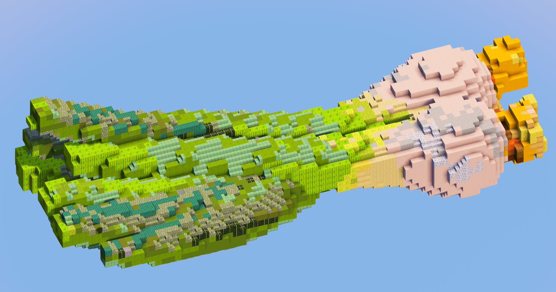White Onion Vegetable — Minecraft Build by LeonisBuilds (2)