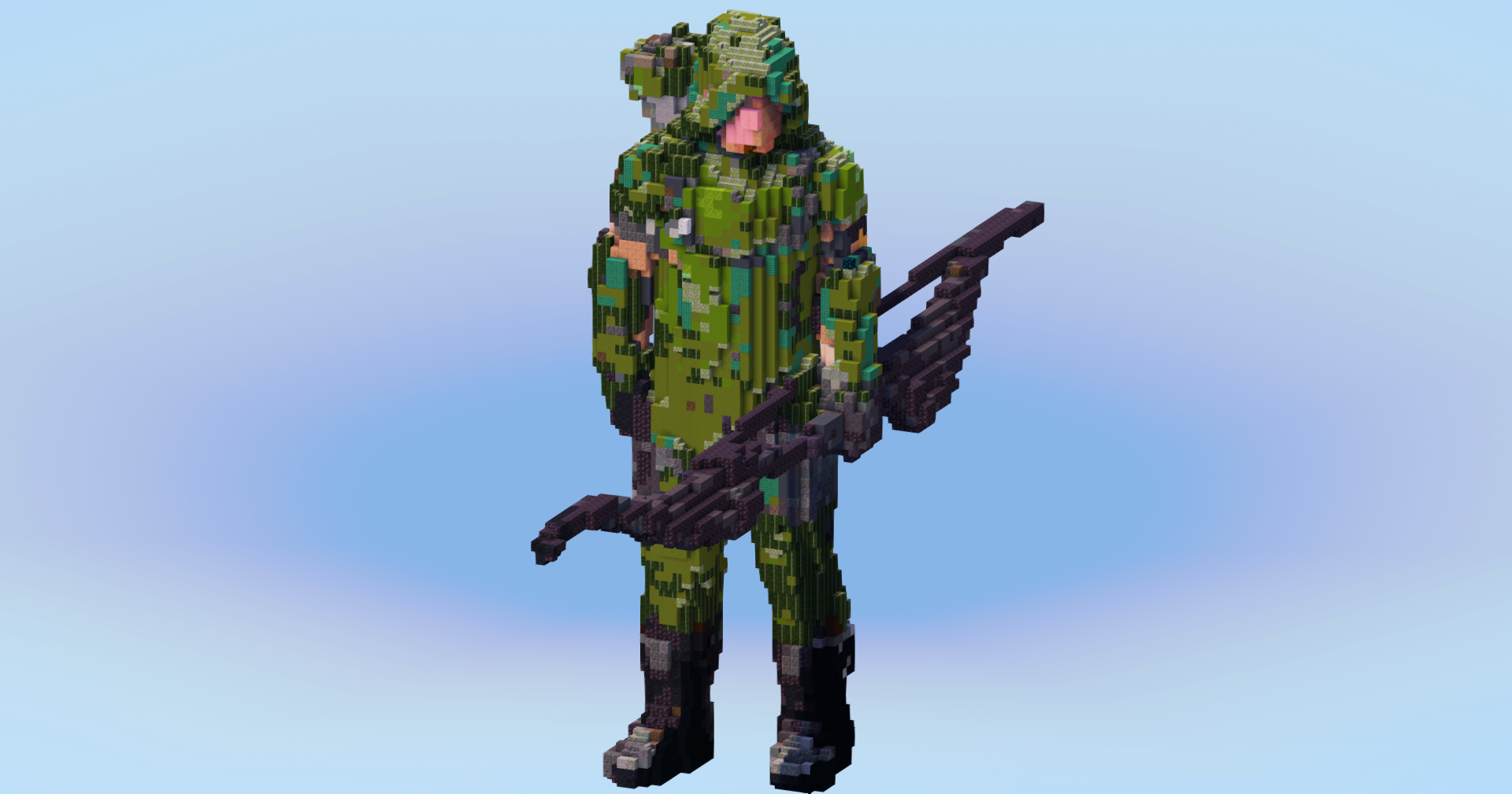Green Arrow from DC Comics — Minecraft Build by LeonisBuilds