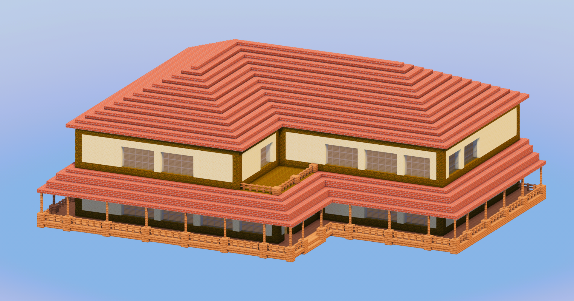 Minecraft Mansion Bricks — Minecraft Build by LeonisBuilds