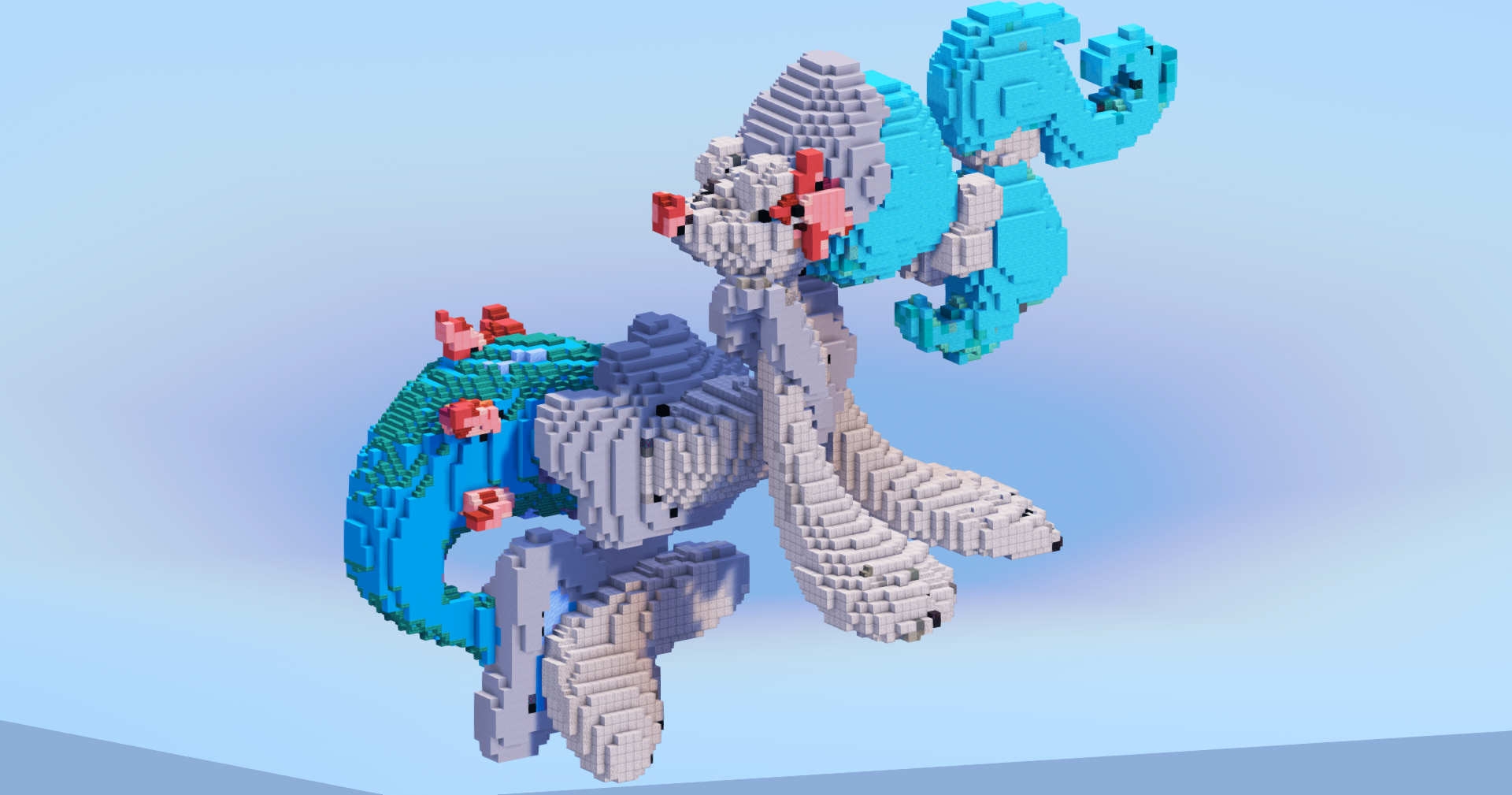 Primarina — Minecraft Build by LeonisBuilds (2)
