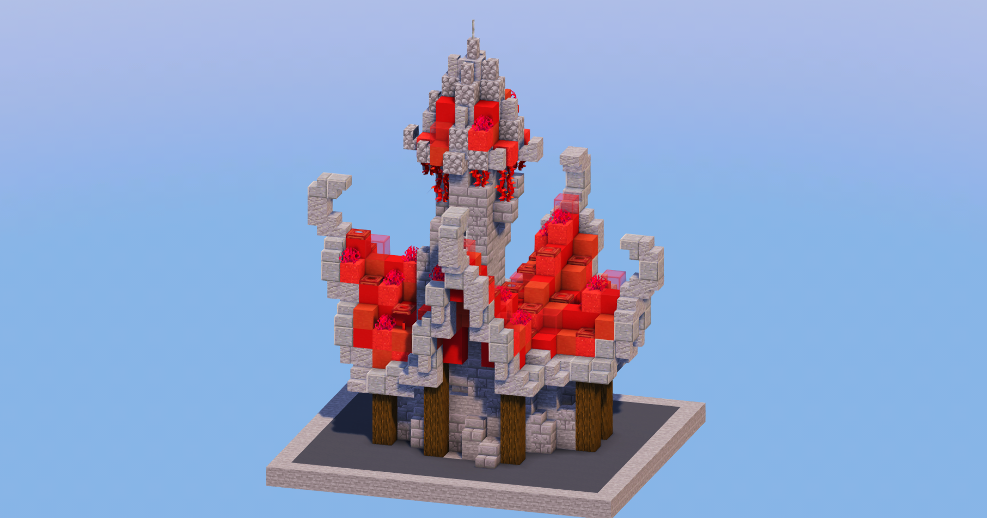 Evil Medieval Fantasy House 3 — Minecraft Build by LeonisBuilds