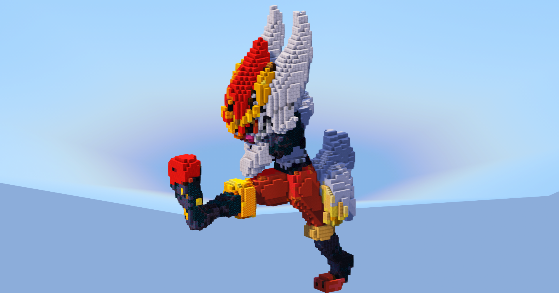 Cinderace — Minecraft Build by LeonisBuilds (2)