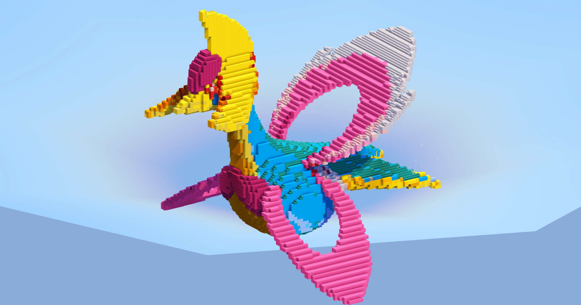 Cresselia — Minecraft Build by LeonisBuilds