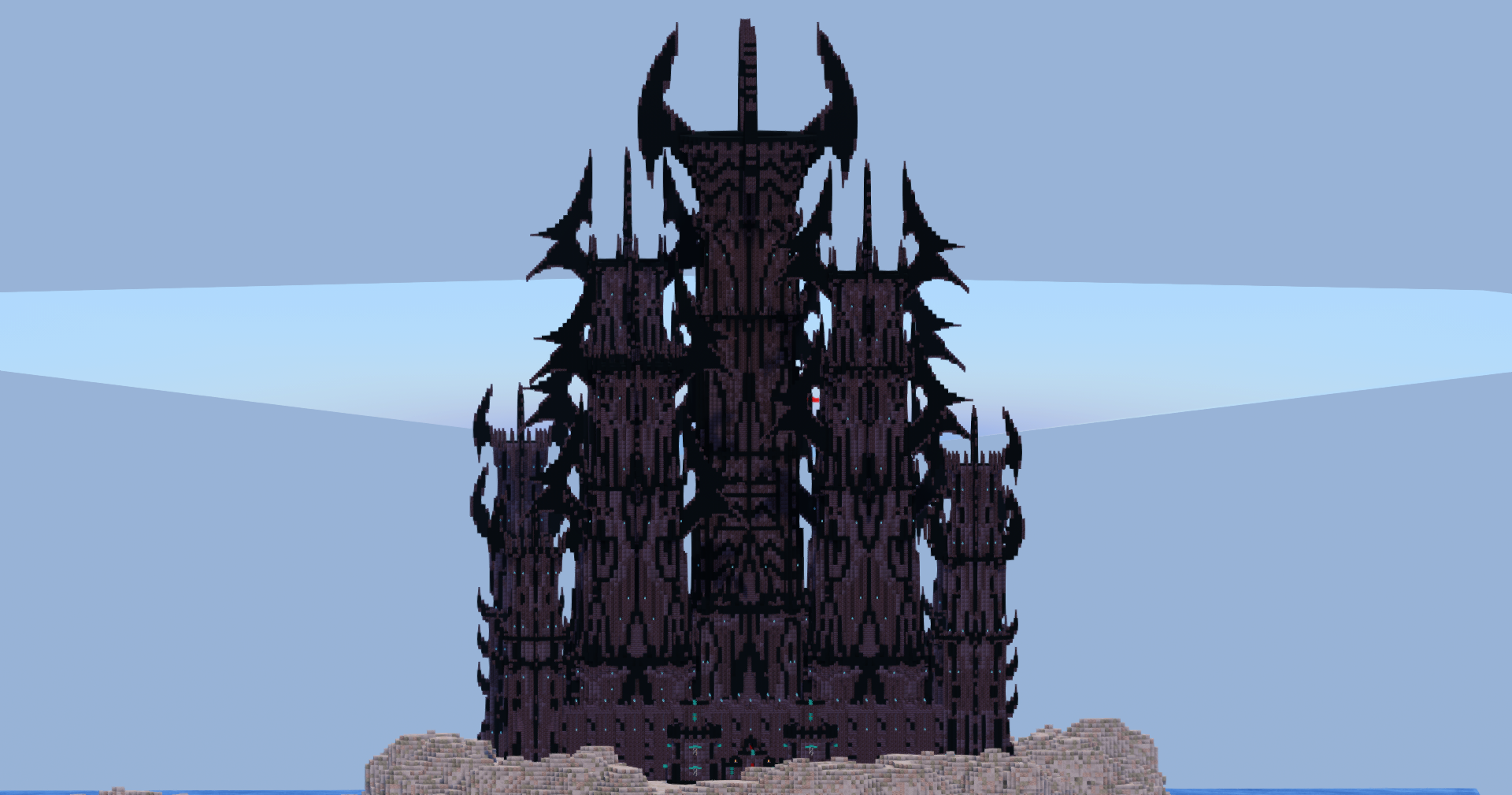 Blackstone Fantasy Castle 400x400 Blocks Fully Built Map — Minecraft Build by LeonisBuilds