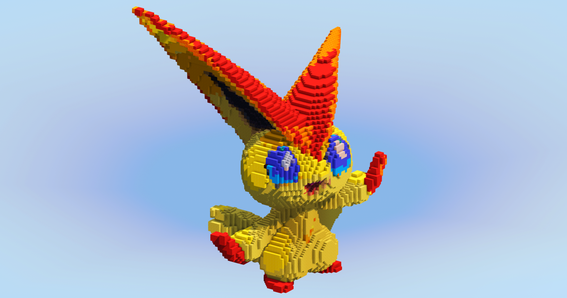 Victini — Minecraft Build by LeonisBuilds (2)