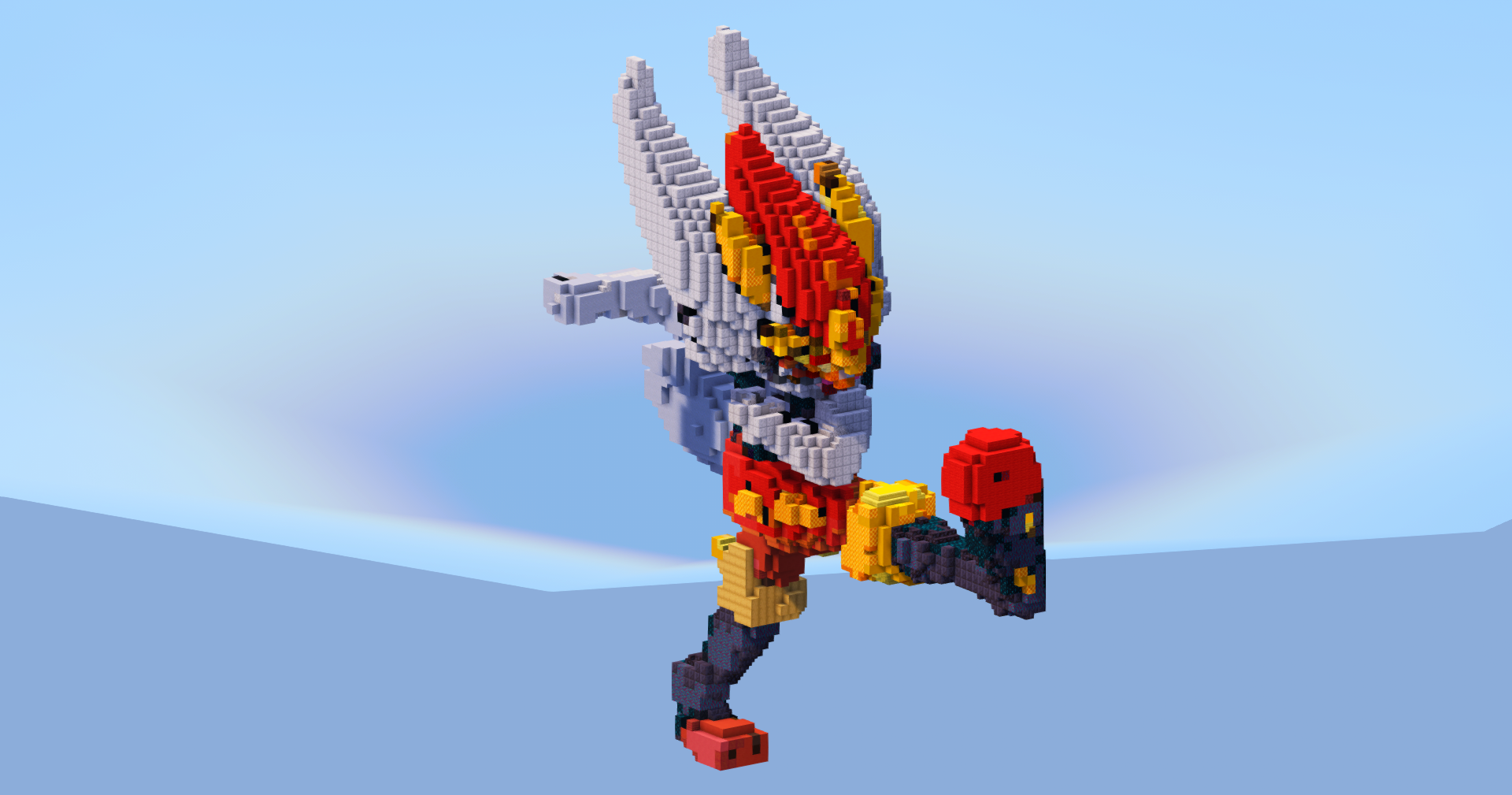 Cinderace — Minecraft Build by LeonisBuilds