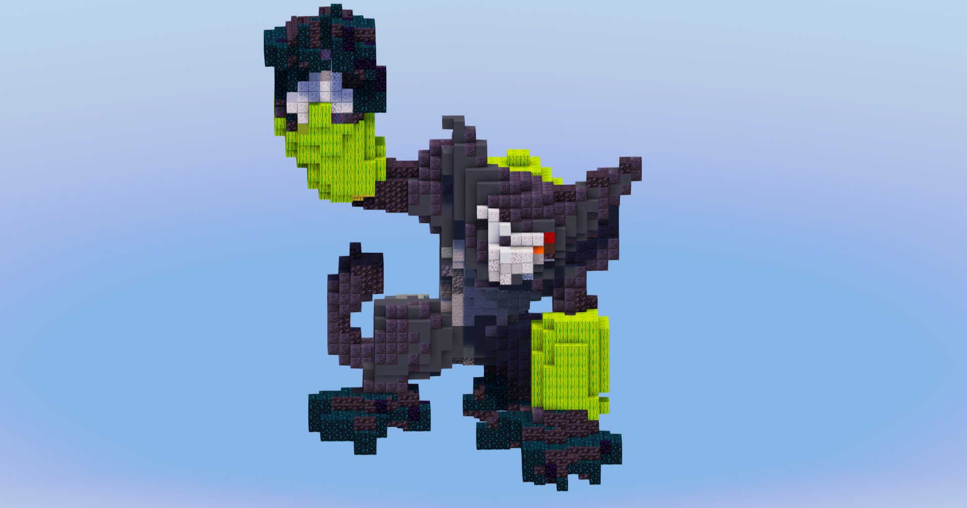 Zarude from Pokemon — Minecraft Build by LeonisBuilds