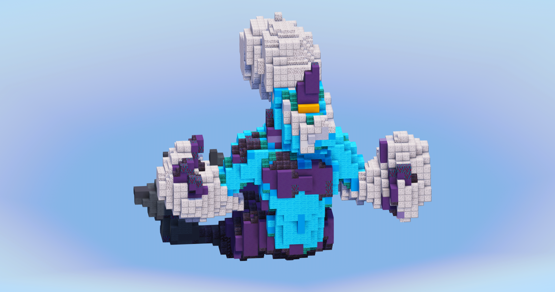 Thundurus Therian from Pokemon — Minecraft Build by LeonisBuilds (2)